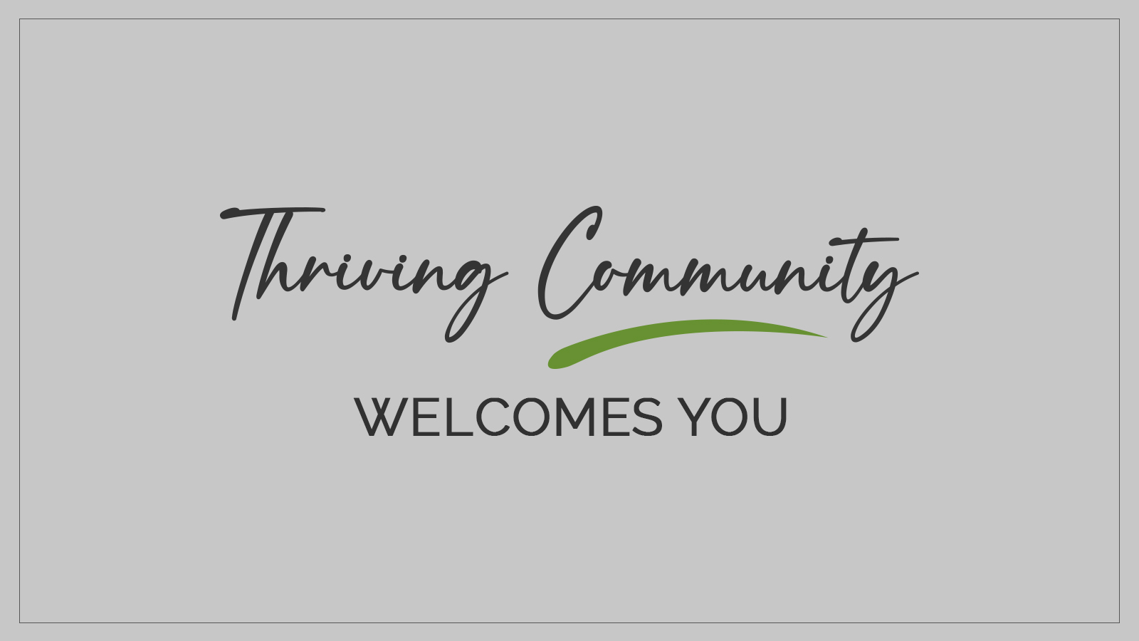 Community Living Banner